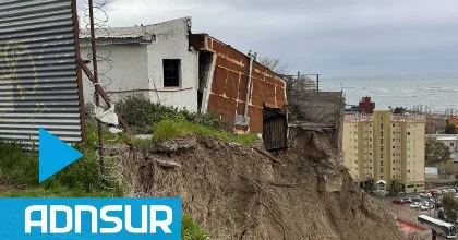 Casa en Comodoro Rivadavia al borde del derrumbe