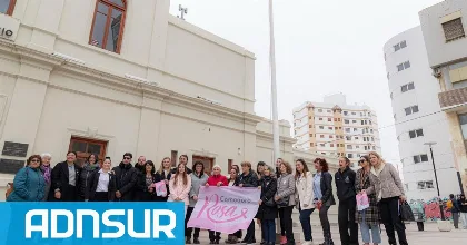 Comodoro Rivadavia izó la bandera rosa por el cáncer de mama