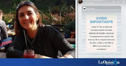 Controversia por la jueza Griselda Bard y su publicación en WhatsApp