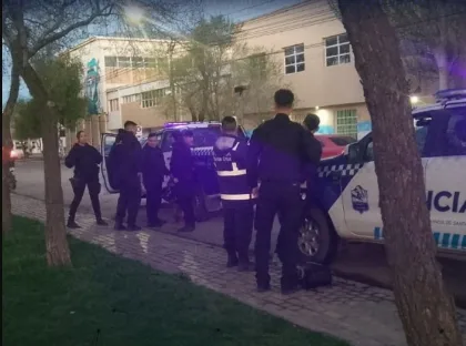 Detenidos por disturbios en la Plaza San Martín de Río Gallegos