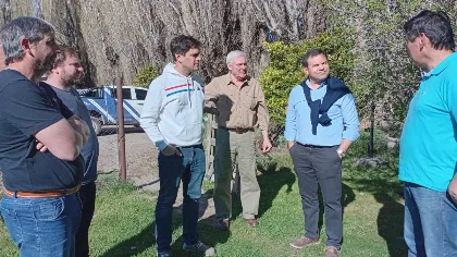 El CAP visitó la Chacra Los Alamos en Los Antiguos