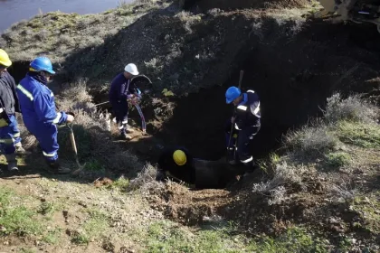 Nueva rotura en el acueducto de Río Gallegos