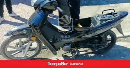 Secuestraron una moto en Río Gallegos por falta de documentación