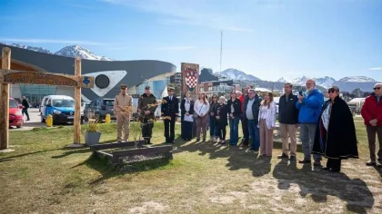 Ushuaia conmemora el 35° aniversario de la independencia de Croacia